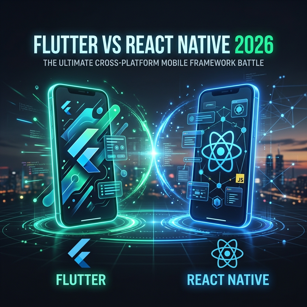 Flutter vs React Native 2026: ¿Cuál Elegir para tu App?
